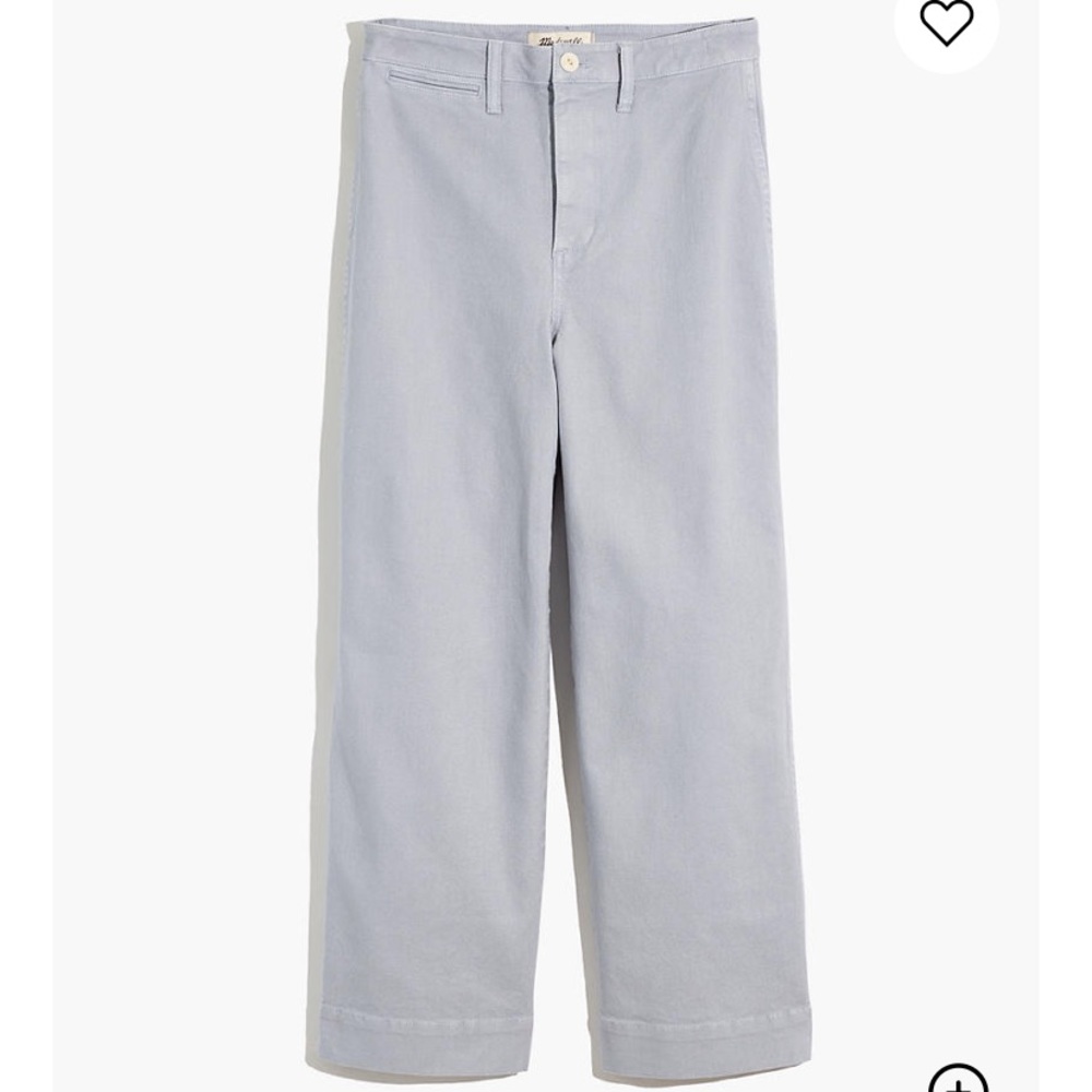 Slim Emmett Wide-Leg Crop Pants (runs large)
